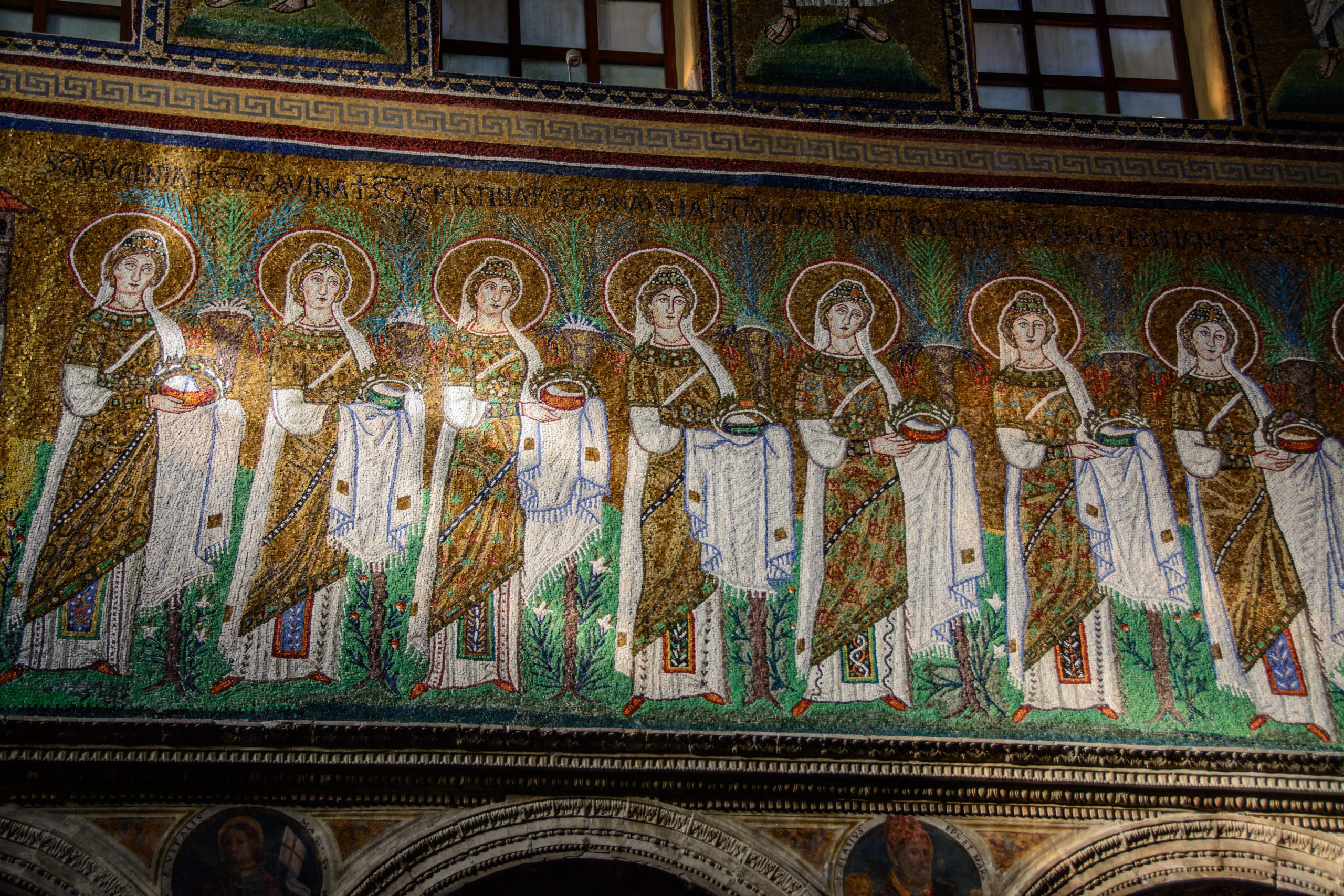Mosaici bizantini in Sant'Apollinare Nuovo a Ravenna